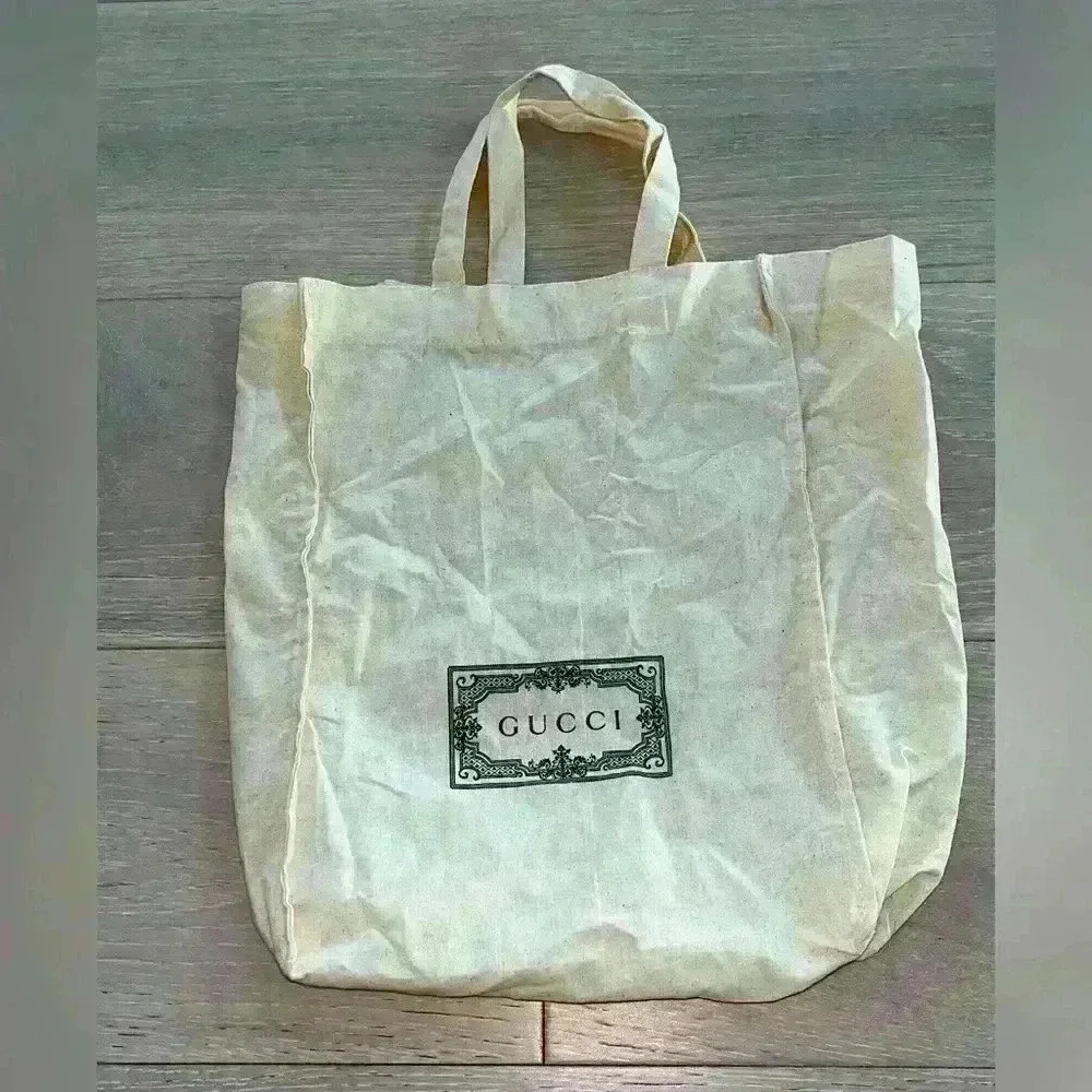 Gucci reusable cloth shopping tote bag - Picture 1 of 7
